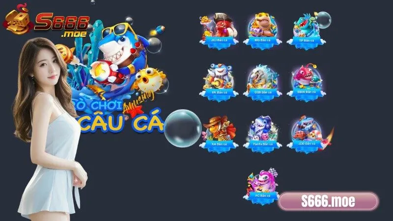 Bắn cá S666 giải trí khám phá đại dương tiền thưởng